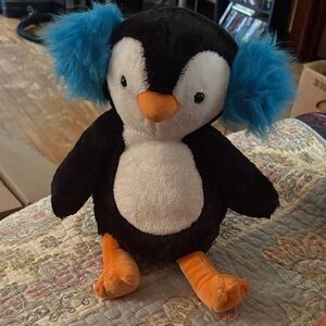 Scentsy Plush Penguin with Orange and Black Accents